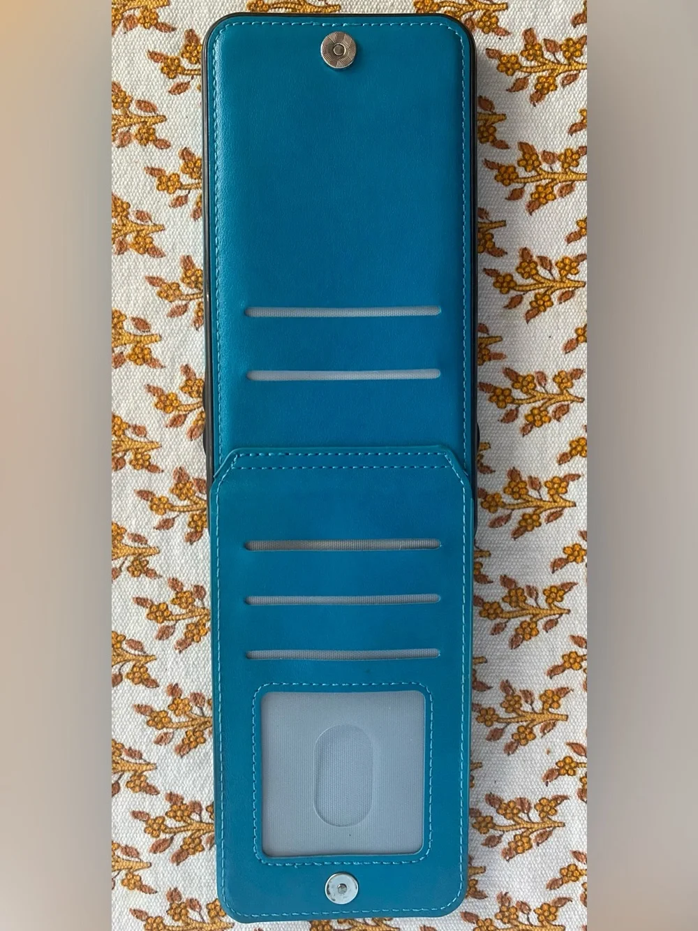 Casebus Blue Mandala Embossed Wallet Stand Iphone 11 ProMax Case